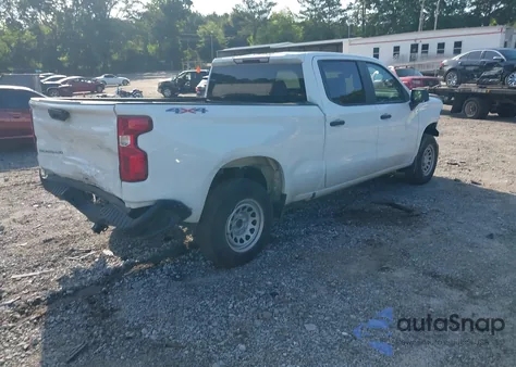 2024 Chevrolet Silverado 4Wd Standard Bed Wt from USA, damaged, VIN 3GCUDAED3RG182003